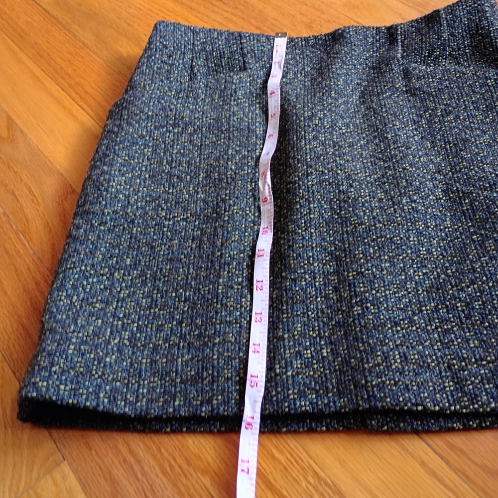 Vintage Outback Red Skirt Women Size 0 Green Mini Lined Pockets - Picture 7 of 15